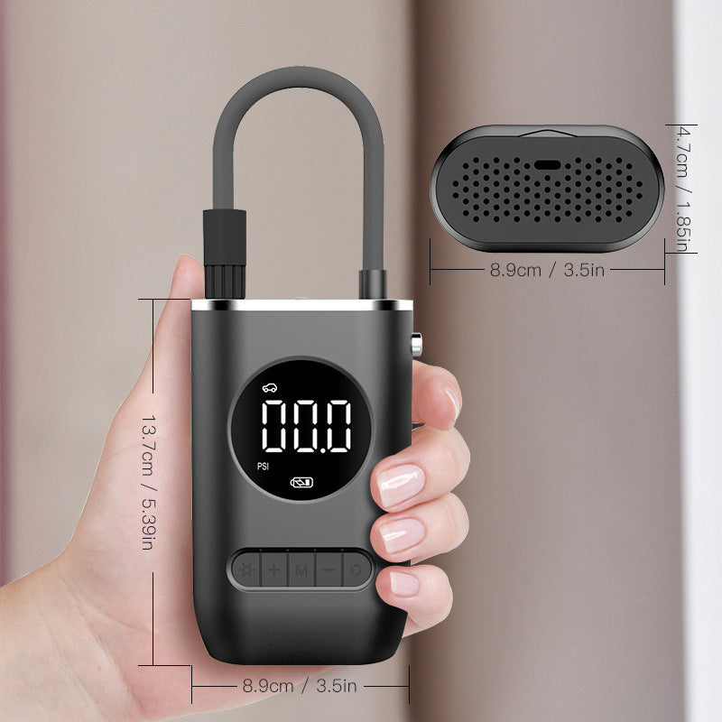 Car Portable Inflator Pump Mini Bicycle Electric Tire Handheld Wireless Charging Super Car Inflator Pump