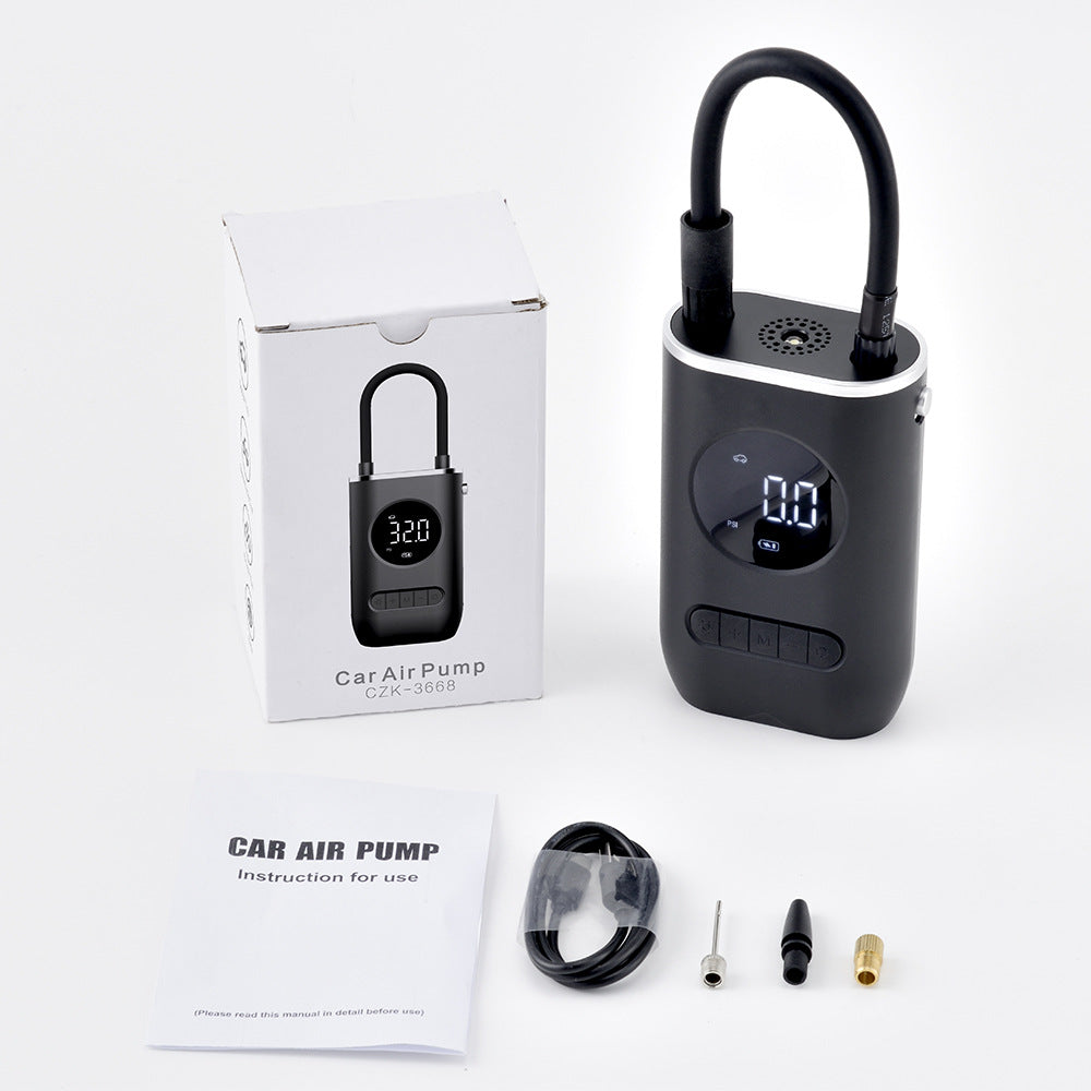 Car Portable Inflator Pump Mini Bicycle Electric Tire Handheld Wireless Charging Super Car Inflator Pump